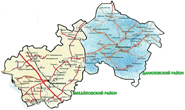 Карта михайловского района рязанской области